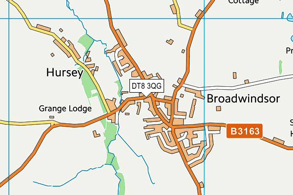 DT8 3QG map - OS VectorMap District (Ordnance Survey) DT8 3QG map - OS VectorMap District (Ordnance Survey)