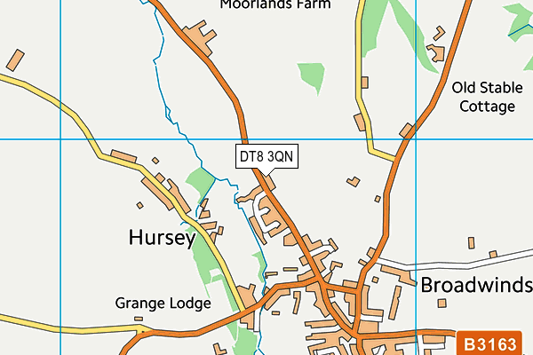 DT8 3QN map - OS VectorMap District (Ordnance Survey) DT8 3QN map - OS VectorMap District (Ordnance Survey)