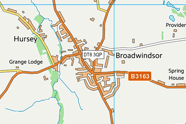 DT8 3QP map - OS VectorMap District (Ordnance Survey) DT8 3QP map - OS VectorMap District (Ordnance Survey)