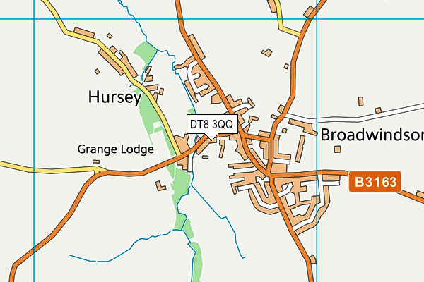 DT8 3QQ map - OS VectorMap District (Ordnance Survey) DT8 3QQ map - OS VectorMap District (Ordnance Survey)