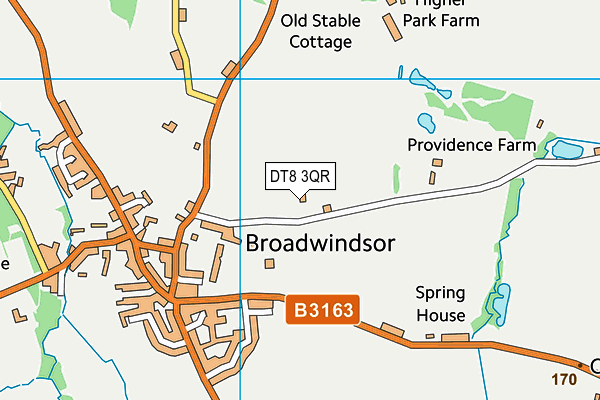 DT8 3QR map - OS VectorMap District (Ordnance Survey) DT8 3QR map - OS VectorMap District (Ordnance Survey)