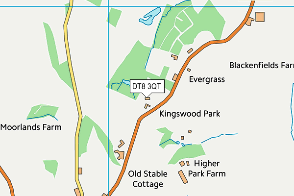 DT8 3QT map - OS VectorMap District (Ordnance Survey) DT8 3QT map - OS VectorMap District (Ordnance Survey)