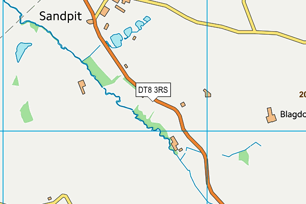 DT8 3RS map - OS VectorMap District (Ordnance Survey) DT8 3RS map - OS VectorMap District (Ordnance Survey)
