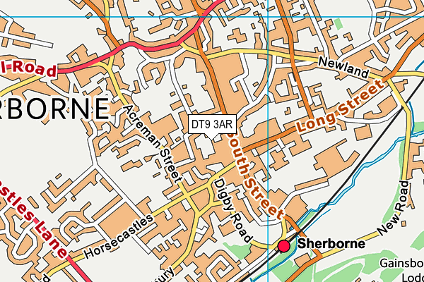 DT9 3AR map - OS VectorMap District (Ordnance Survey) DT9 3AR map - OS VectorMap District (Ordnance Survey)