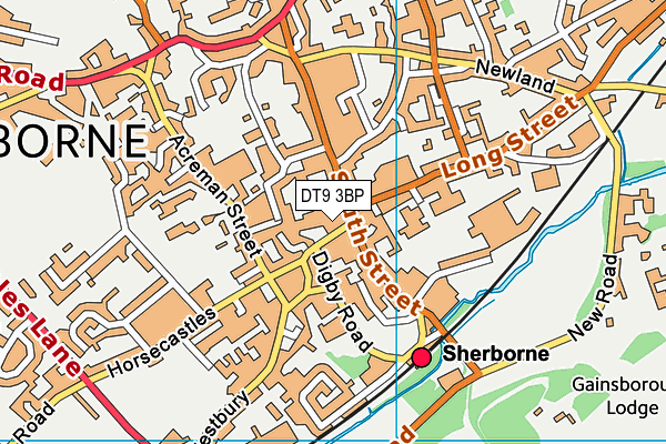 DT9 3BP map - OS VectorMap District (Ordnance Survey) DT9 3BP map - OS VectorMap District (Ordnance Survey)