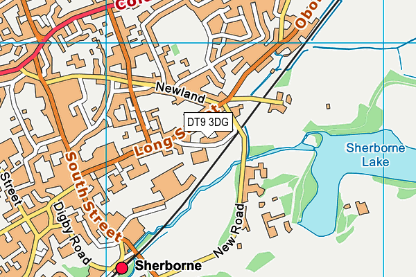 DT9 3DG map - OS VectorMap District (Ordnance Survey) DT9 3DG map - OS VectorMap District (Ordnance Survey)