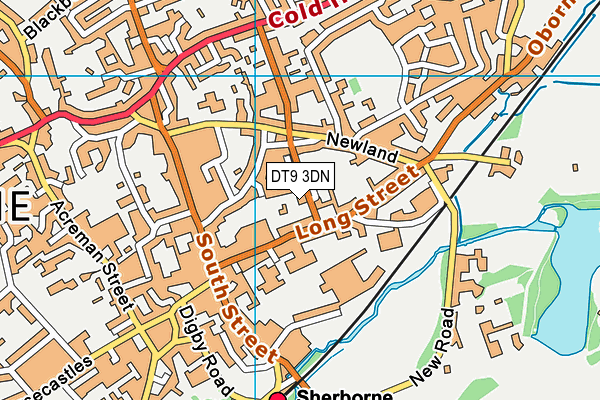 DT9 3DN map - OS VectorMap District (Ordnance Survey) DT9 3DN map - OS VectorMap District (Ordnance Survey)