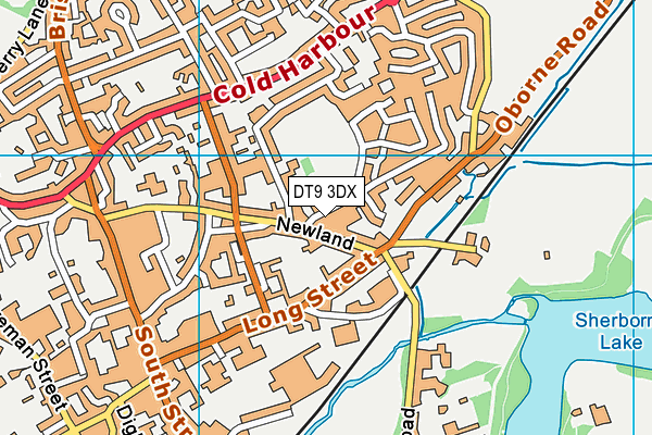 DT9 3DX map - OS VectorMap District (Ordnance Survey) DT9 3DX map - OS VectorMap District (Ordnance Survey)
