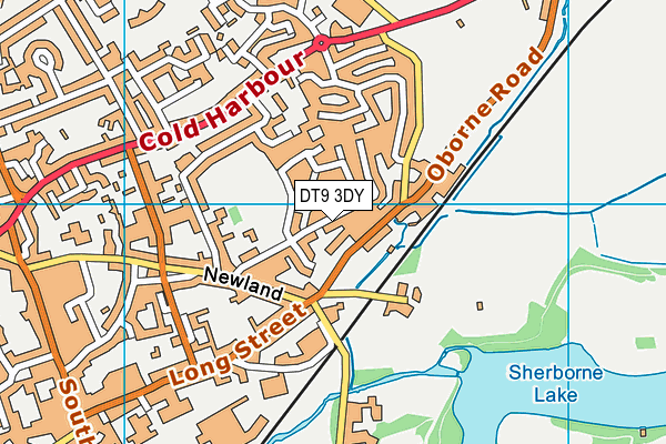 DT9 3DY map - OS VectorMap District (Ordnance Survey) DT9 3DY map - OS VectorMap District (Ordnance Survey)