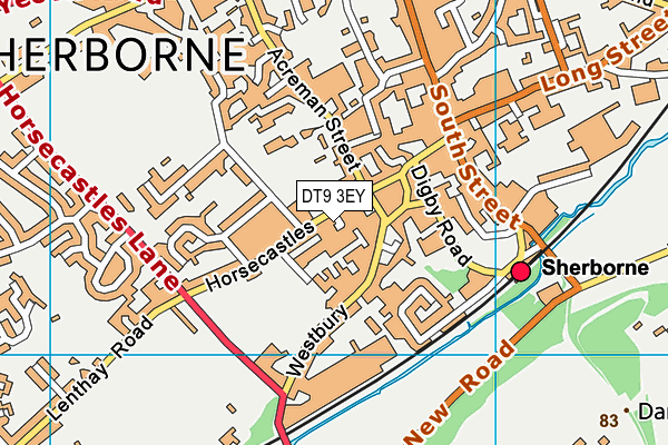 DT9 3EY map - OS VectorMap District (Ordnance Survey) DT9 3EY map - OS VectorMap District (Ordnance Survey)
