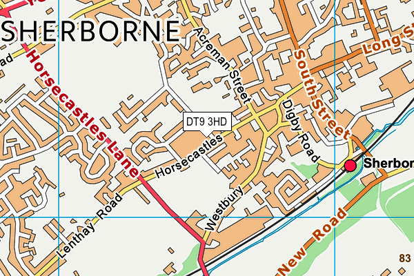 DT9 3HD map - OS VectorMap District (Ordnance Survey) DT9 3HD map - OS VectorMap District (Ordnance Survey)