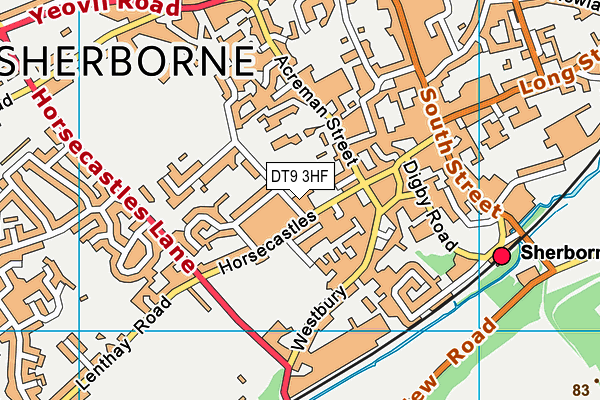 DT9 3HF map - OS VectorMap District (Ordnance Survey) DT9 3HF map - OS VectorMap District (Ordnance Survey)