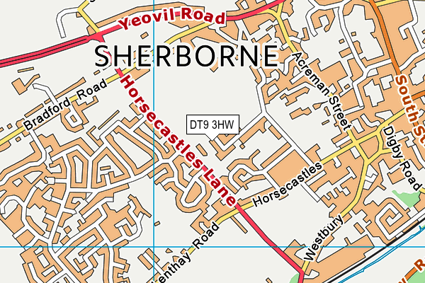 DT9 3HW map - OS VectorMap District (Ordnance Survey) DT9 3HW map - OS VectorMap District (Ordnance Survey)