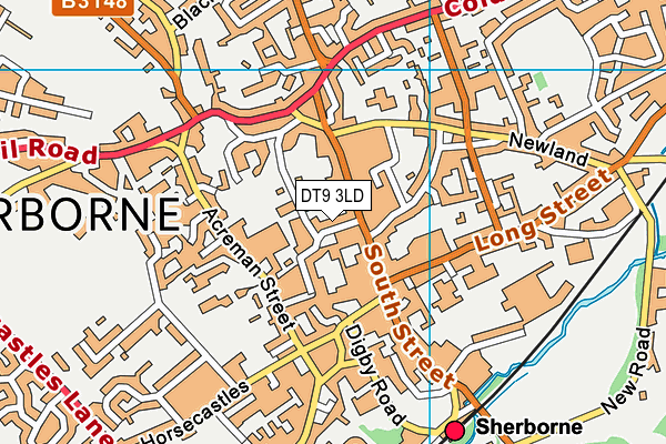 DT9 3LD map - OS VectorMap District (Ordnance Survey) DT9 3LD map - OS VectorMap District (Ordnance Survey)