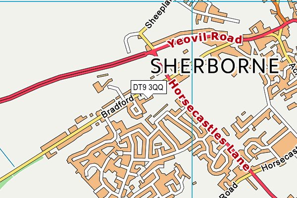 DT9 3QQ map - OS VectorMap District (Ordnance Survey) DT9 3QQ map - OS VectorMap District (Ordnance Survey)