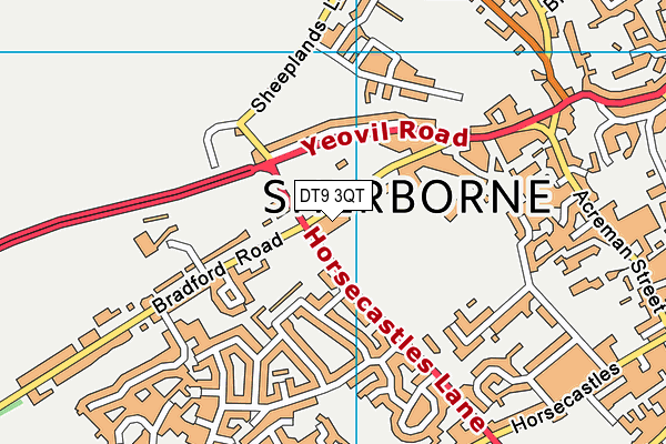 DT9 3QT map - OS VectorMap District (Ordnance Survey) DT9 3QT map - OS VectorMap District (Ordnance Survey)