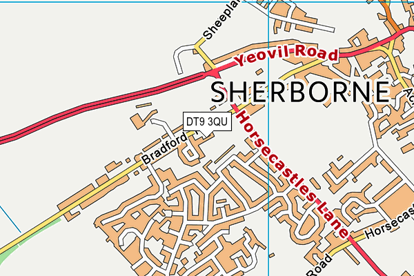 DT9 3QU map - OS VectorMap District (Ordnance Survey) DT9 3QU map - OS VectorMap District (Ordnance Survey)