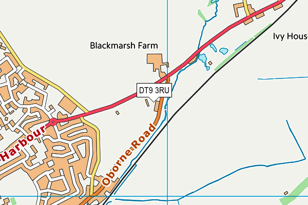 DT9 3RU map - OS VectorMap District (Ordnance Survey) DT9 3RU map - OS VectorMap District (Ordnance Survey)