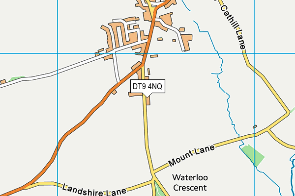 DT9 4NQ map - OS VectorMap District (Ordnance Survey) DT9 4NQ map - OS VectorMap District (Ordnance Survey)