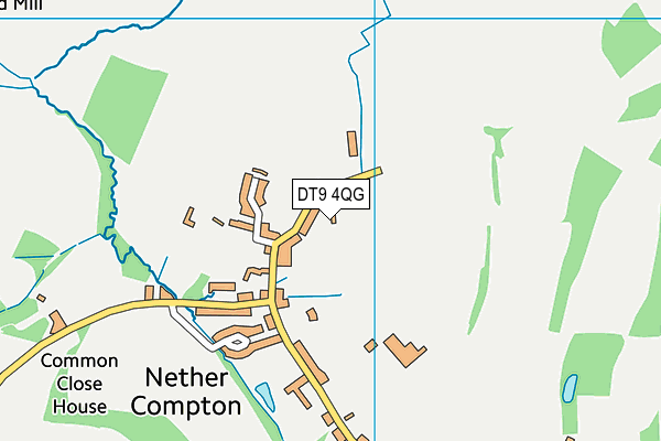 DT9 4QG map - OS VectorMap District (Ordnance Survey) DT9 4QG map - OS VectorMap District (Ordnance Survey)