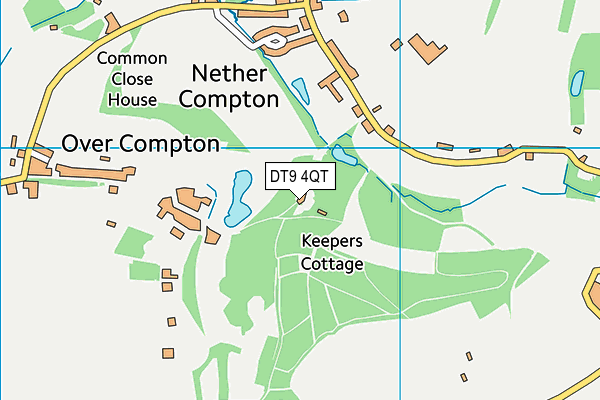 DT9 4QT map - OS VectorMap District (Ordnance Survey) DT9 4QT map - OS VectorMap District (Ordnance Survey)