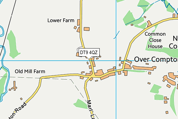DT9 4QZ map - OS VectorMap District (Ordnance Survey) DT9 4QZ map - OS VectorMap District (Ordnance Survey)
