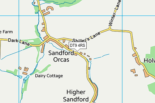 DT9 4RS map - OS VectorMap District (Ordnance Survey) DT9 4RS map - OS VectorMap District (Ordnance Survey)