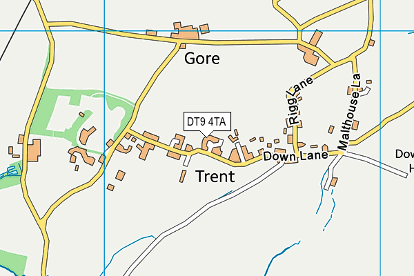 DT9 4TA map - OS VectorMap District (Ordnance Survey) DT9 4TA map - OS VectorMap District (Ordnance Survey)