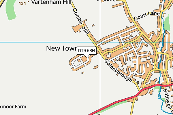 DT9 5BH map - OS VectorMap District (Ordnance Survey) DT9 5BH map - OS VectorMap District (Ordnance Survey)