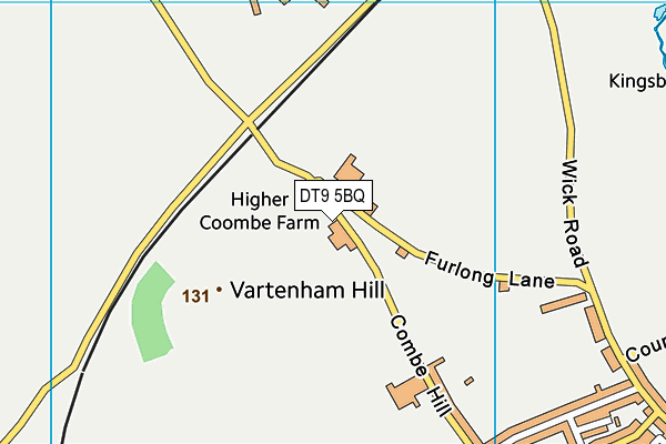 DT9 5BQ map - OS VectorMap District (Ordnance Survey) DT9 5BQ map - OS VectorMap District (Ordnance Survey)