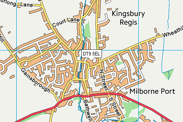 DT9 5EL map - OS VectorMap District (Ordnance Survey) DT9 5EL map - OS VectorMap District (Ordnance Survey)