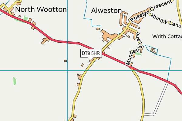 DT9 5HR map - OS VectorMap District (Ordnance Survey) DT9 5HR map - OS VectorMap District (Ordnance Survey)