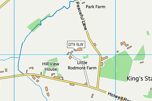 DT9 5LW map - OS VectorMap District (Ordnance Survey) DT9 5LW map - OS VectorMap District (Ordnance Survey)