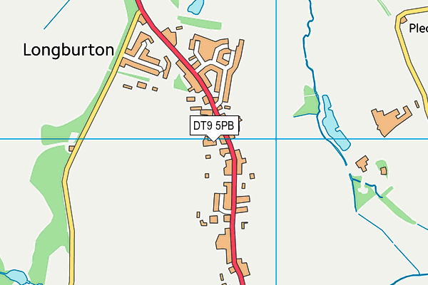 DT9 5PB map - OS VectorMap District (Ordnance Survey) DT9 5PB map - OS VectorMap District (Ordnance Survey)