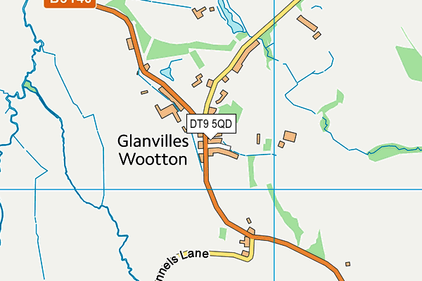 DT9 5QD map - OS VectorMap District (Ordnance Survey) DT9 5QD map - OS VectorMap District (Ordnance Survey)