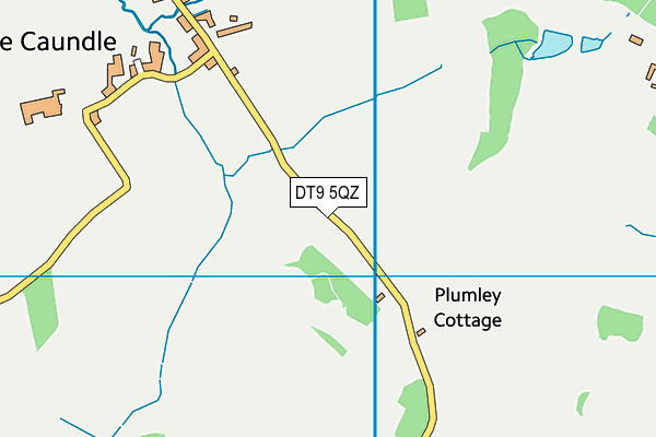 DT9 5QZ map - OS VectorMap District (Ordnance Survey) DT9 5QZ map - OS VectorMap District (Ordnance Survey)