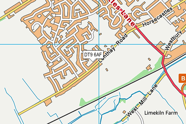 DT9 6AF map - OS VectorMap District (Ordnance Survey) DT9 6AF map - OS VectorMap District (Ordnance Survey)