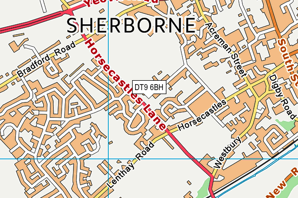 DT9 6BH map - OS VectorMap District (Ordnance Survey) DT9 6BH map - OS VectorMap District (Ordnance Survey)