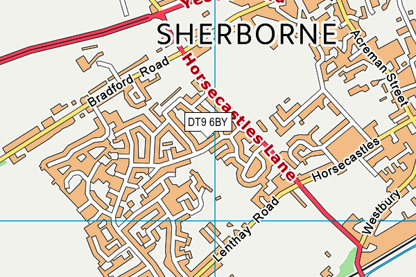 DT9 6BY map - OS VectorMap District (Ordnance Survey) DT9 6BY map - OS VectorMap District (Ordnance Survey)