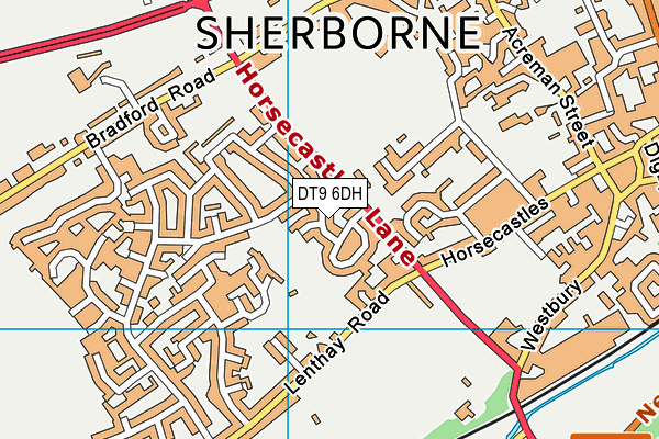 DT9 6DH map - OS VectorMap District (Ordnance Survey) DT9 6DH map - OS VectorMap District (Ordnance Survey)