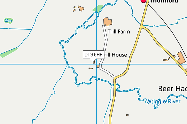 DT9 6HF map - OS VectorMap District (Ordnance Survey) DT9 6HF map - OS VectorMap District (Ordnance Survey)