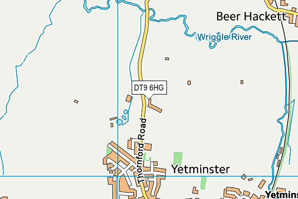 DT9 6HG map - OS VectorMap District (Ordnance Survey) DT9 6HG map - OS VectorMap District (Ordnance Survey)