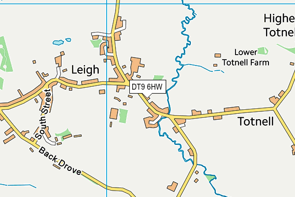 DT9 6HW map - OS VectorMap District (Ordnance Survey) DT9 6HW map - OS VectorMap District (Ordnance Survey)