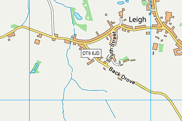 DT9 6JD map - OS VectorMap District (Ordnance Survey) DT9 6JD map - OS VectorMap District (Ordnance Survey)