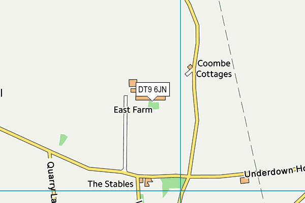 DT9 6JN map - OS VectorMap District (Ordnance Survey) DT9 6JN map - OS VectorMap District (Ordnance Survey)
