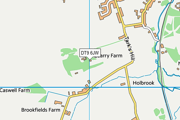 DT9 6JW map - OS VectorMap District (Ordnance Survey) DT9 6JW map - OS VectorMap District (Ordnance Survey)