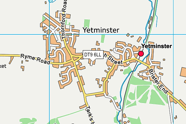 DT9 6LL map - OS VectorMap District (Ordnance Survey) DT9 6LL map - OS VectorMap District (Ordnance Survey)