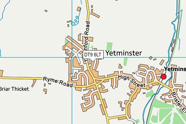 DT9 6LT map - OS VectorMap District (Ordnance Survey) DT9 6LT map - OS VectorMap District (Ordnance Survey)