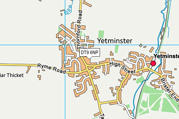 DT9 6NP map - OS VectorMap District (Ordnance Survey) DT9 6NP map - OS VectorMap District (Ordnance Survey)