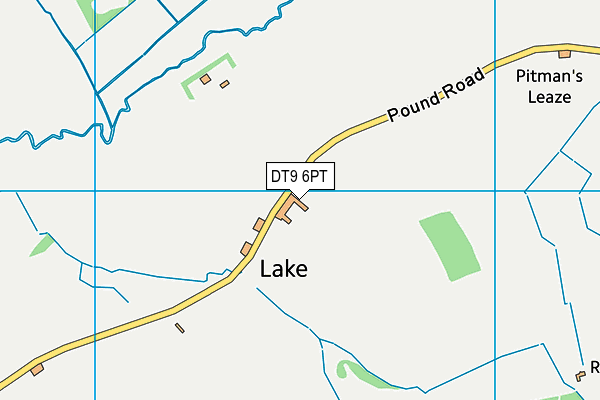 DT9 6PT map - OS VectorMap District (Ordnance Survey) DT9 6PT map - OS VectorMap District (Ordnance Survey)